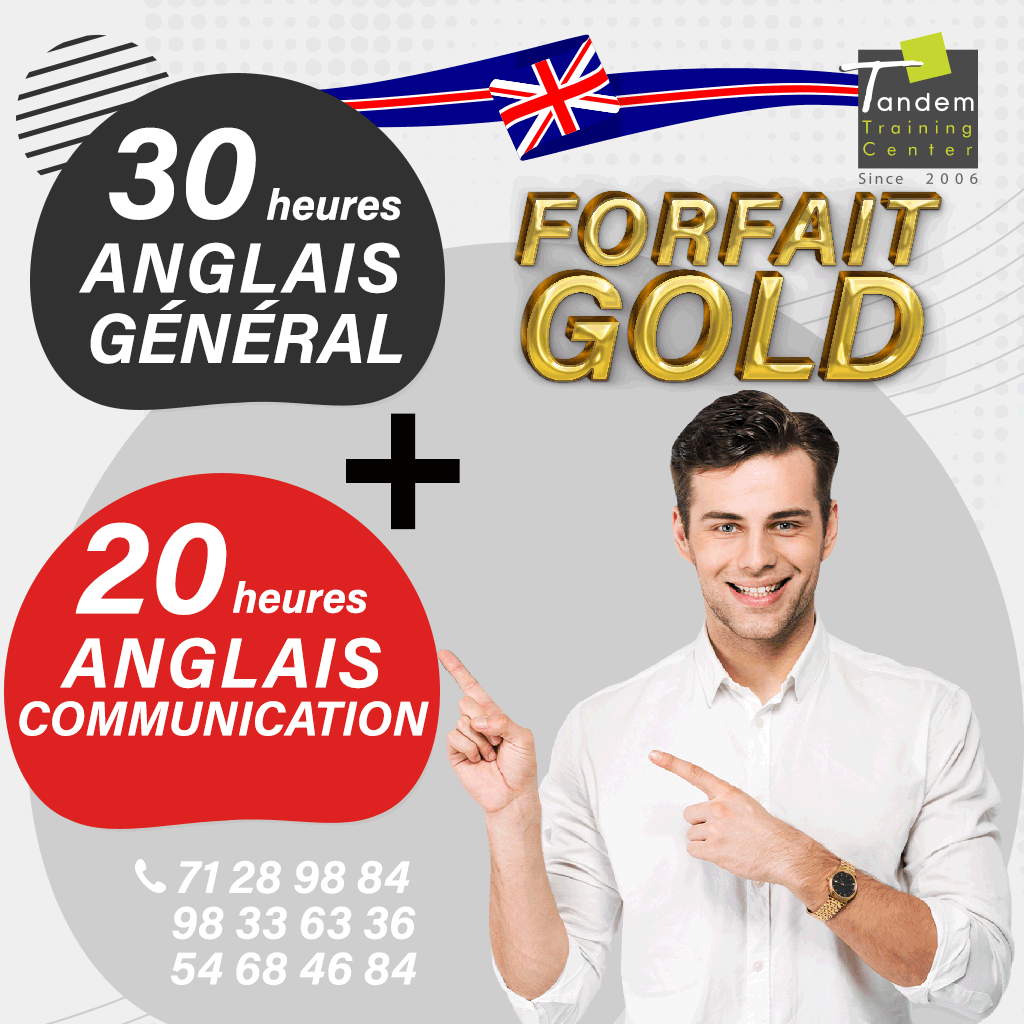 affiche TANDEM Anglais des affaires