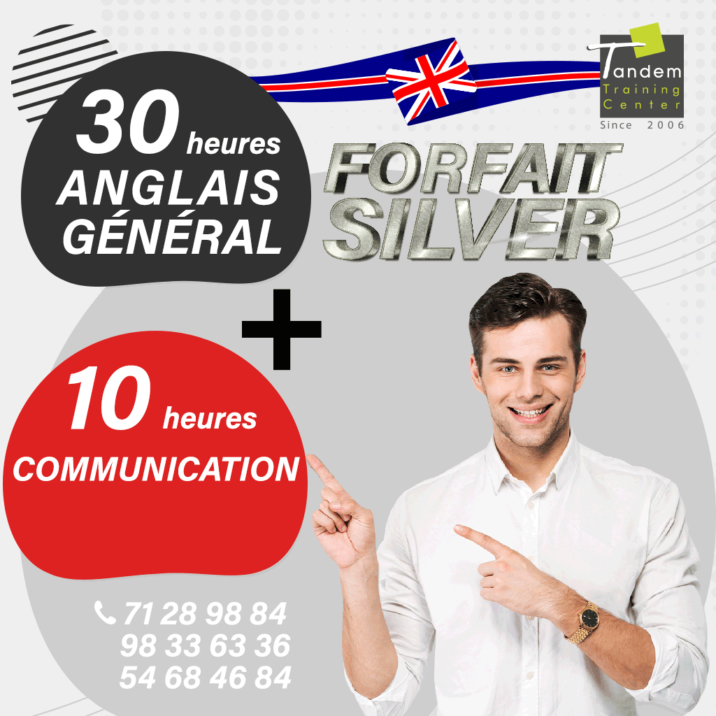 affiche TANDEM Anglais de communication